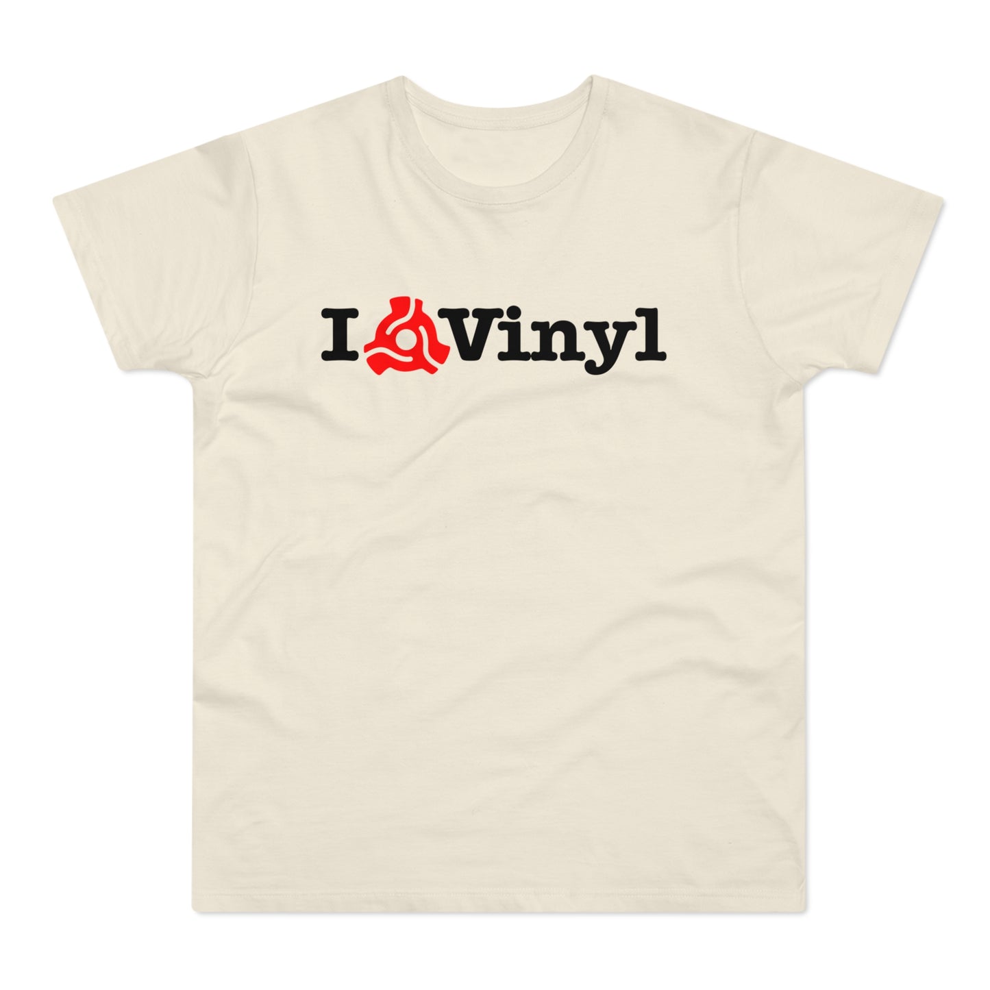 I Love Vinyl T Shirt (Poids Standard)