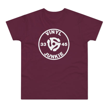 Vinyl Junky T Shirt (Poids Standard)