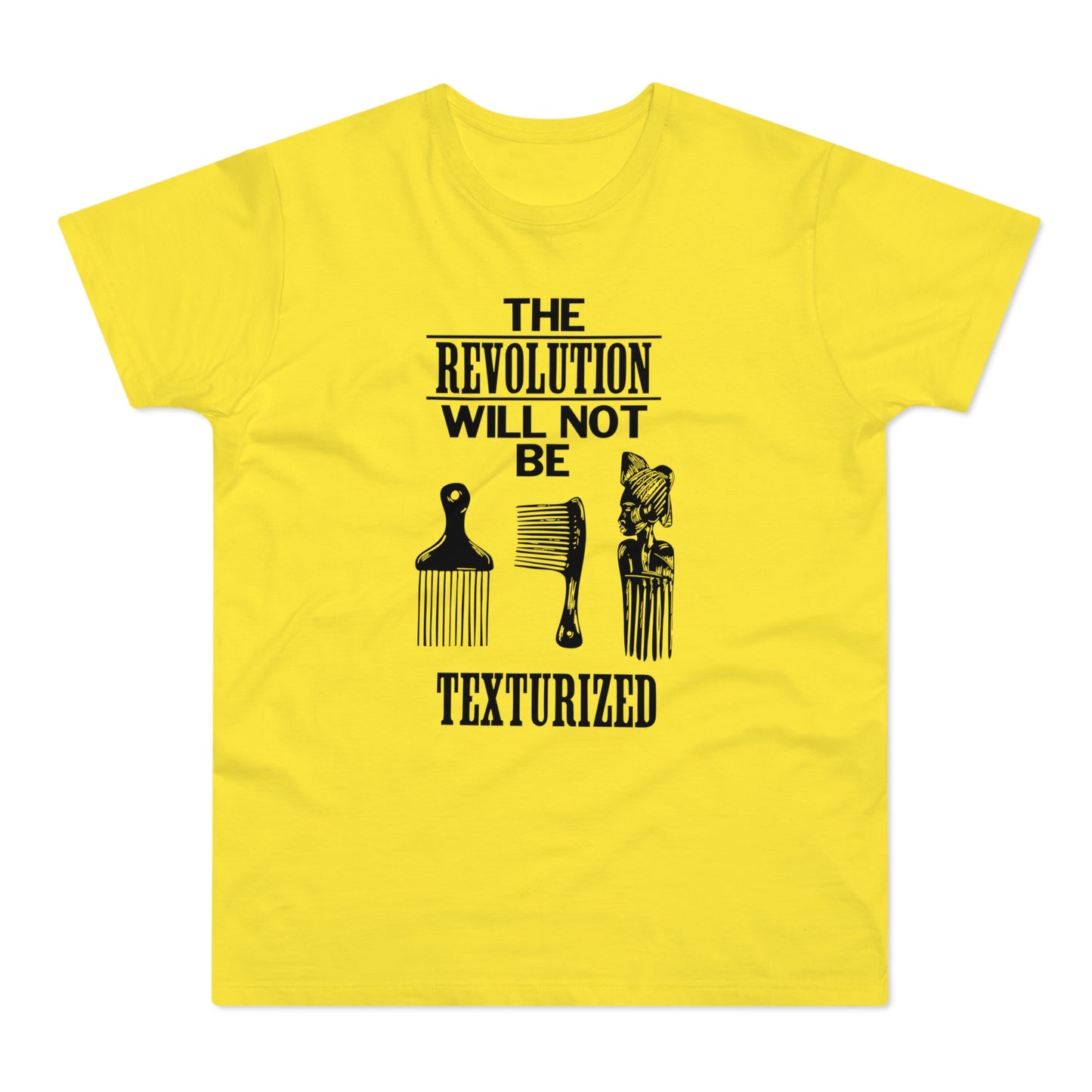 Revolution Will Not Be Texturised T Shirt (Poids Standard)