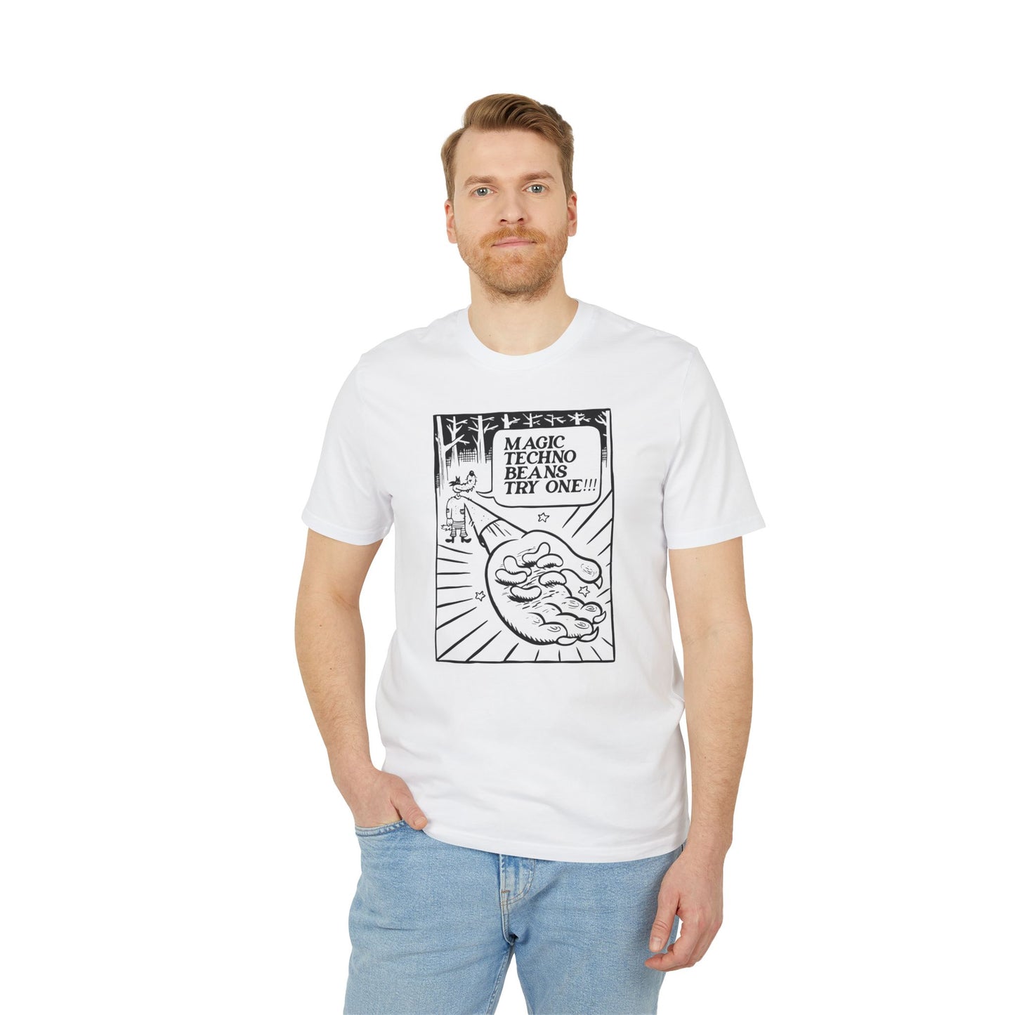 Magic Techno Beans T Shirt (Coton Bio Premium)