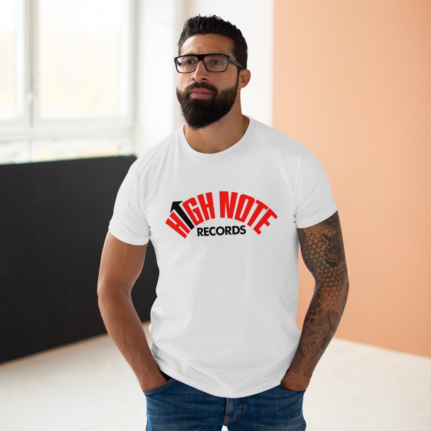 High Note Records T Shirt (Poids Standard)