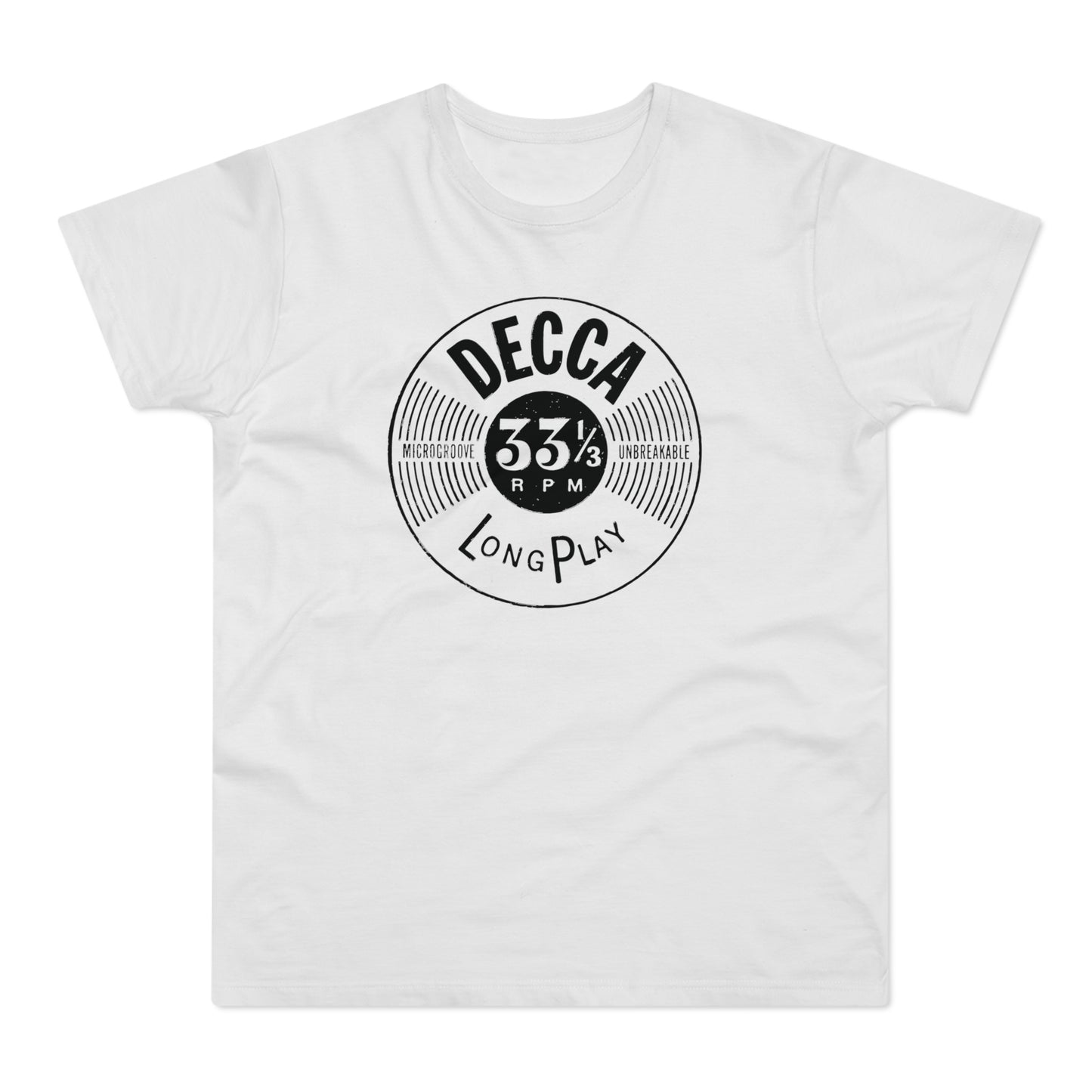 Decca Records Long Play T Shirt (Poids Standard)