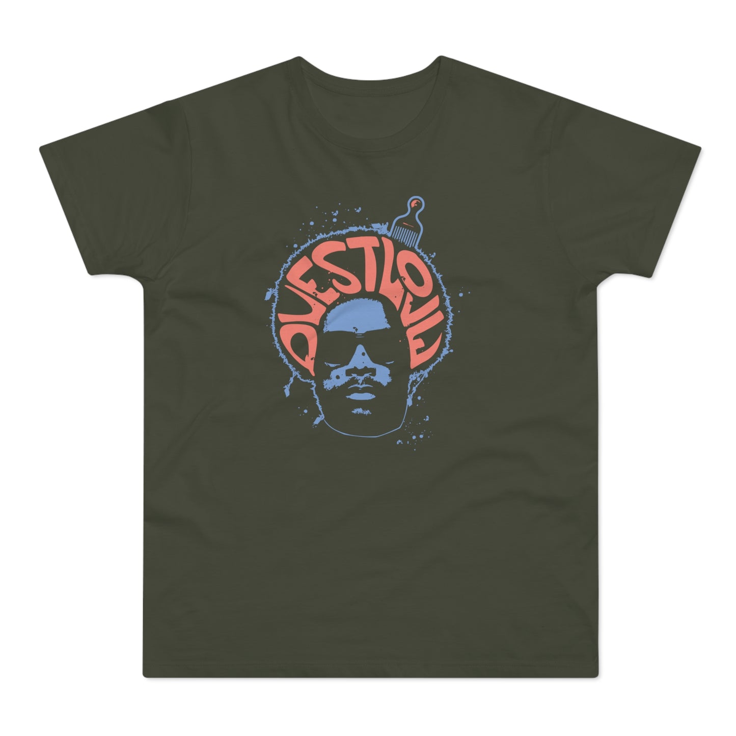 Questlove Afro T Shirt (Poids Standard)