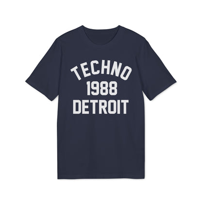 Techno Detroit 1988 T Shirt (Coton Bio Premium)