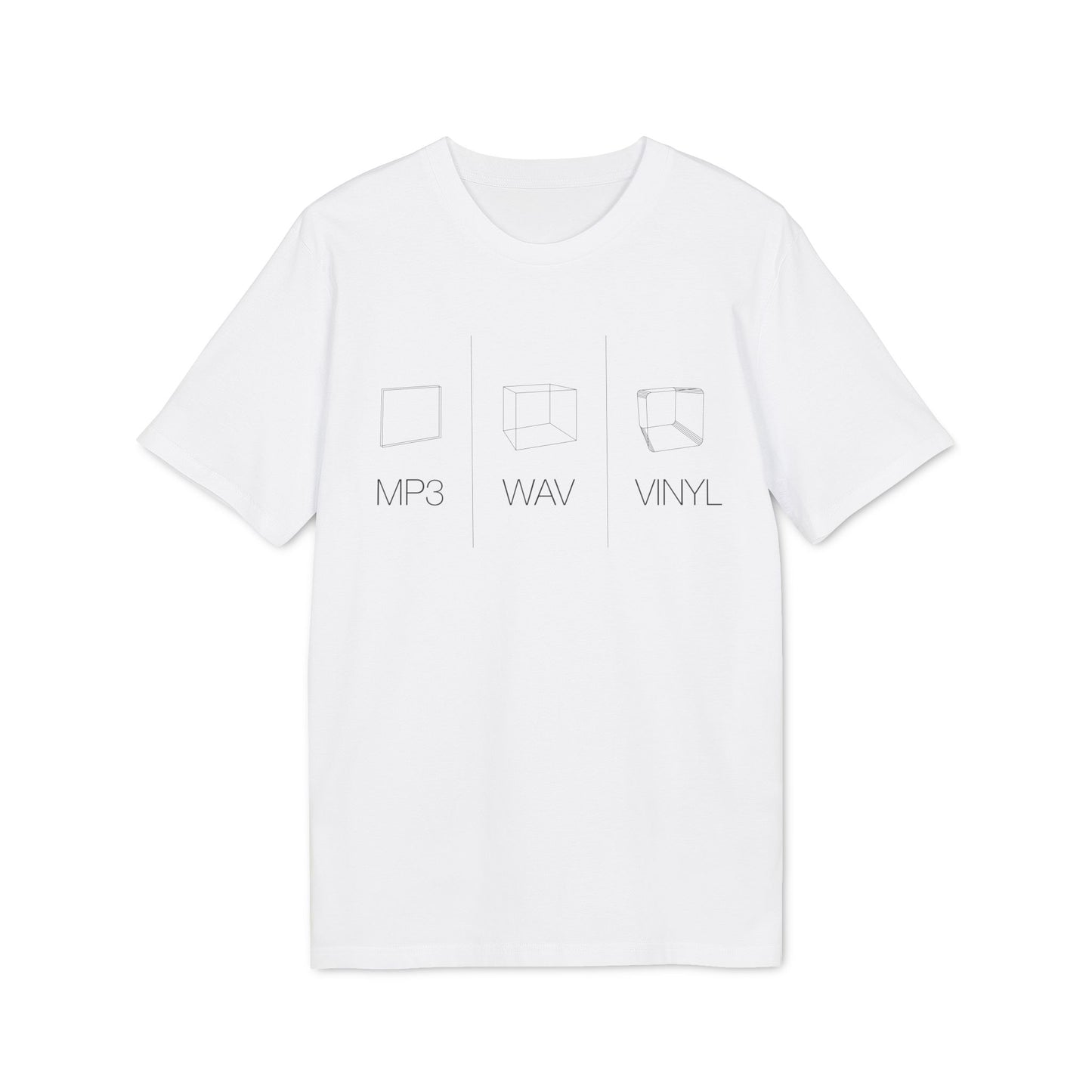MP3 | WAV | VINYL T Shirt (Coton Bio Premium)