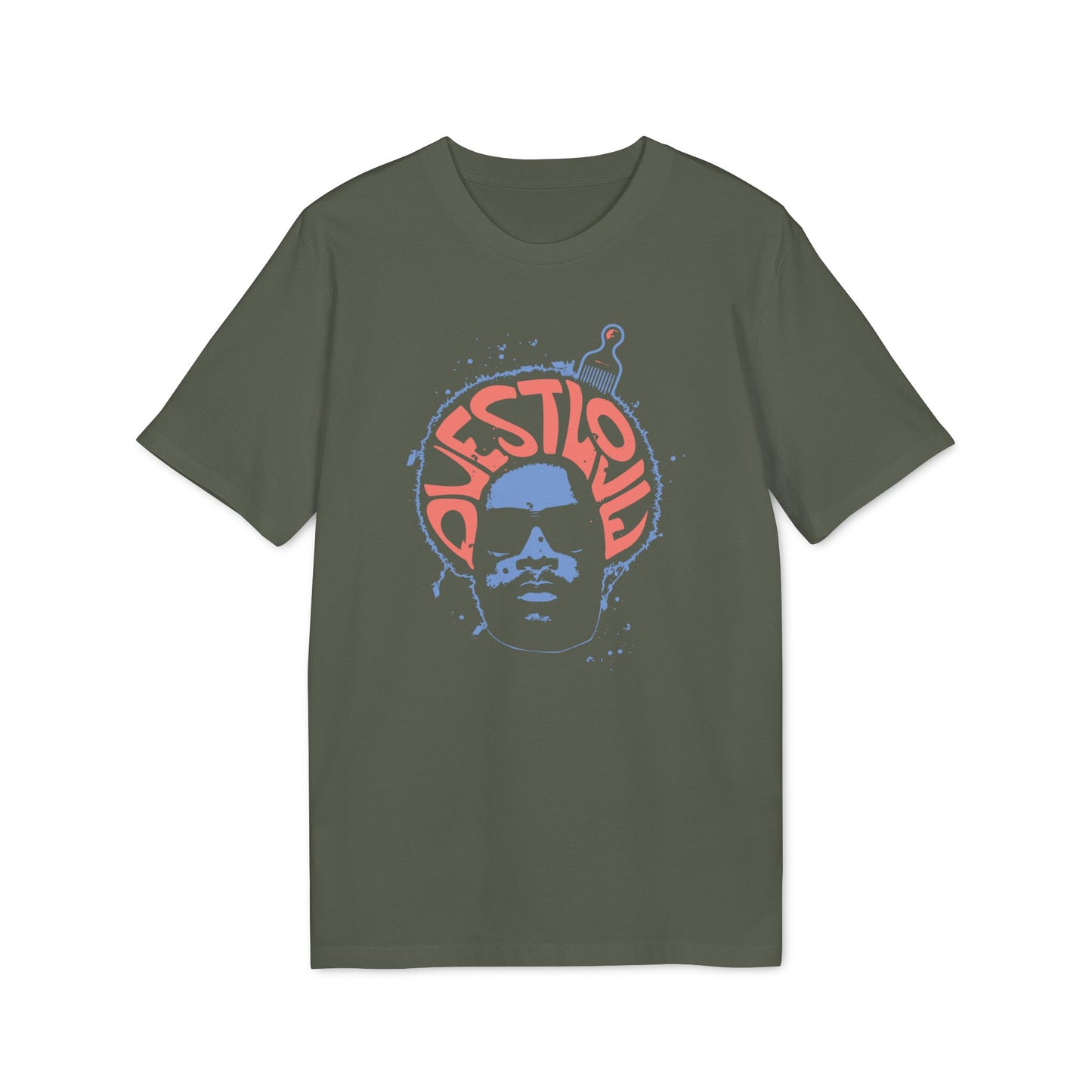 QuestLove Afro T Shirt (Coton Bio Premium)
