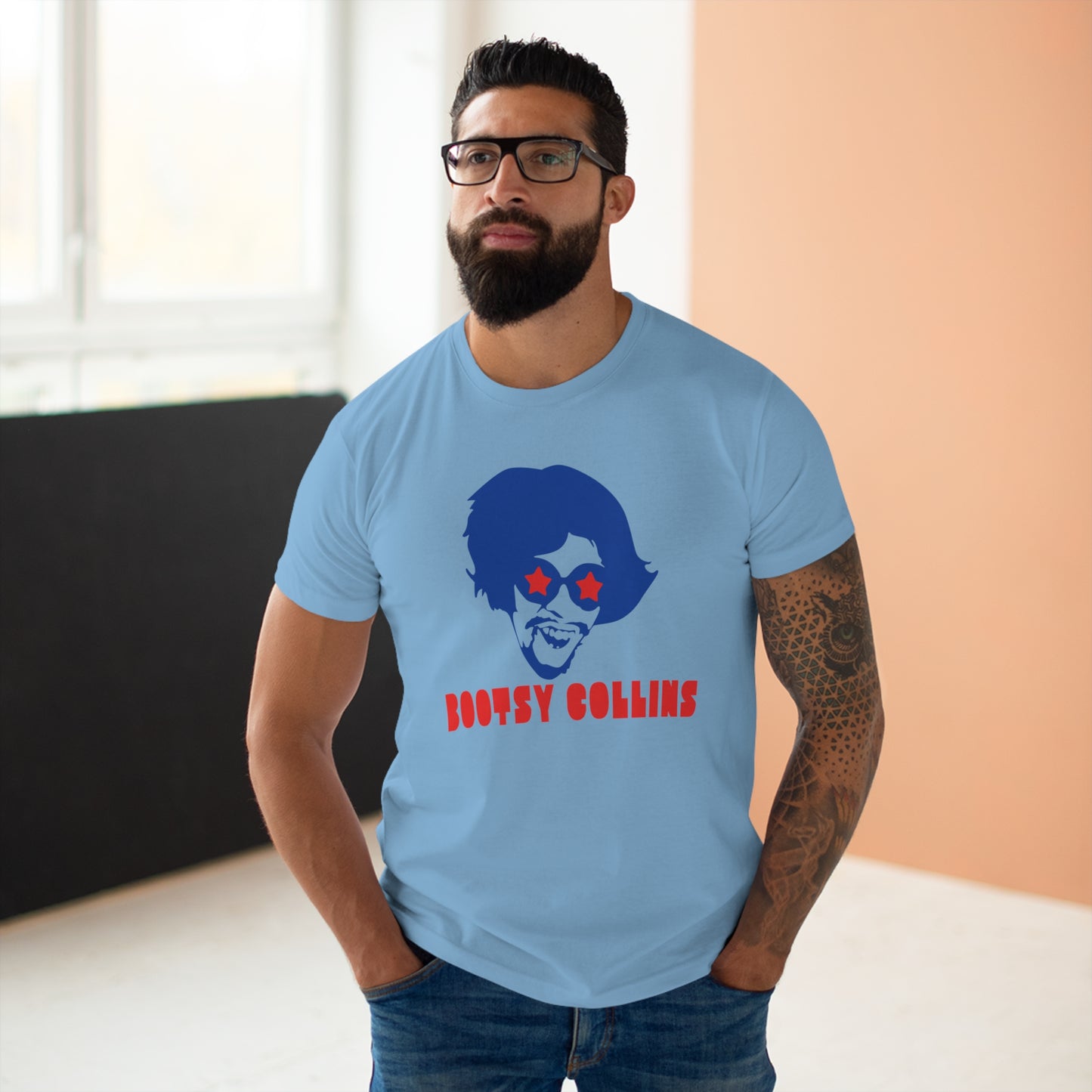 Bootsy Collins T Shirt (Poids Standard)