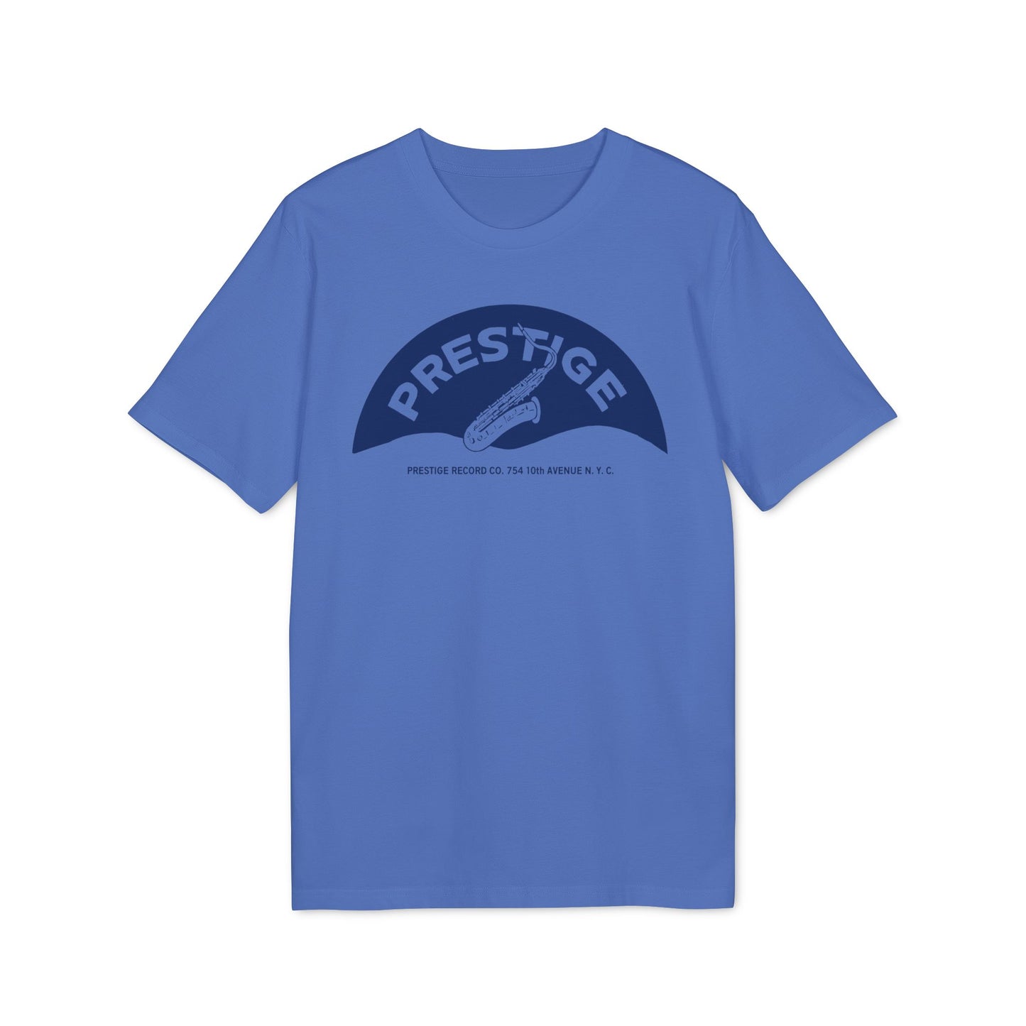 Prestige Records T Shirt (Coton Bio Premium) Saxophone Design