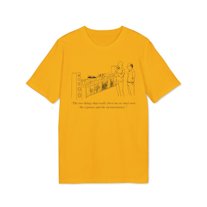 Vinyl Inconvenience T Shirt (Coton Bio Premium)