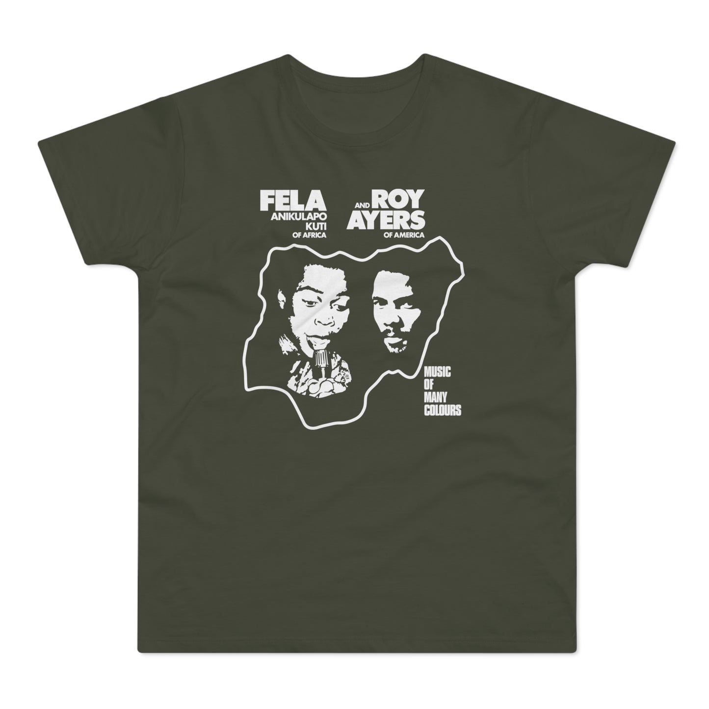 Fela Kuti Roy Ayers T Shirt (Poids Standard)