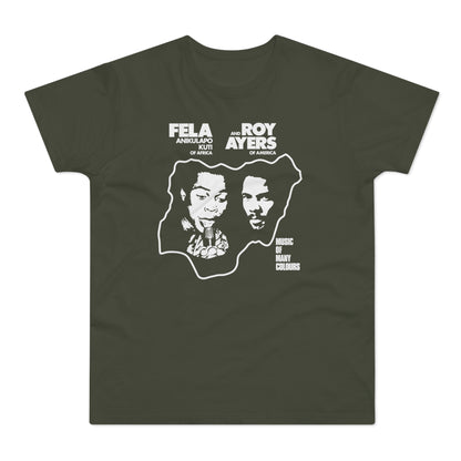 Fela Kuti Roy Ayers T Shirt (Poids Standard)