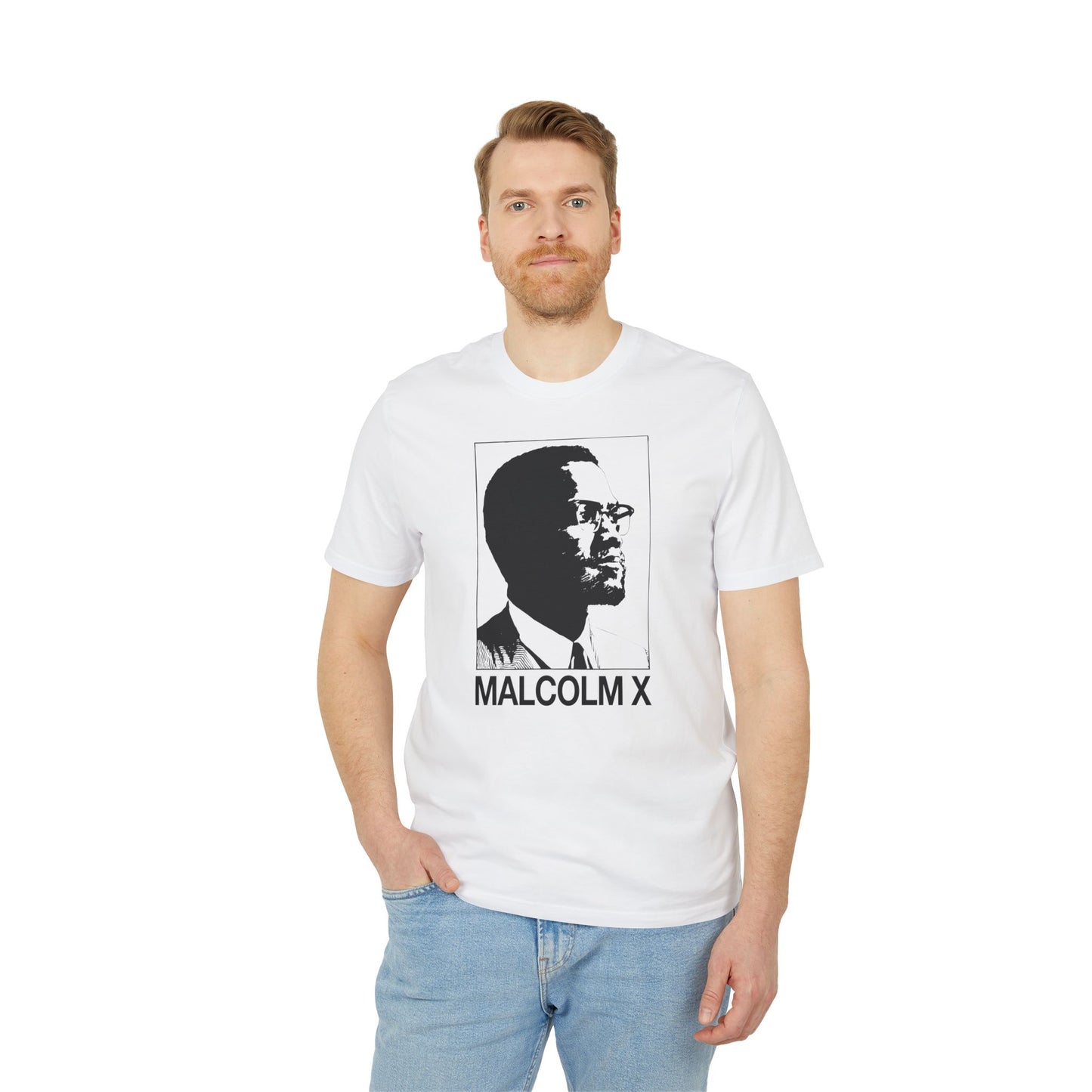Malcolm X T Shirt (Coton Bio Premium)