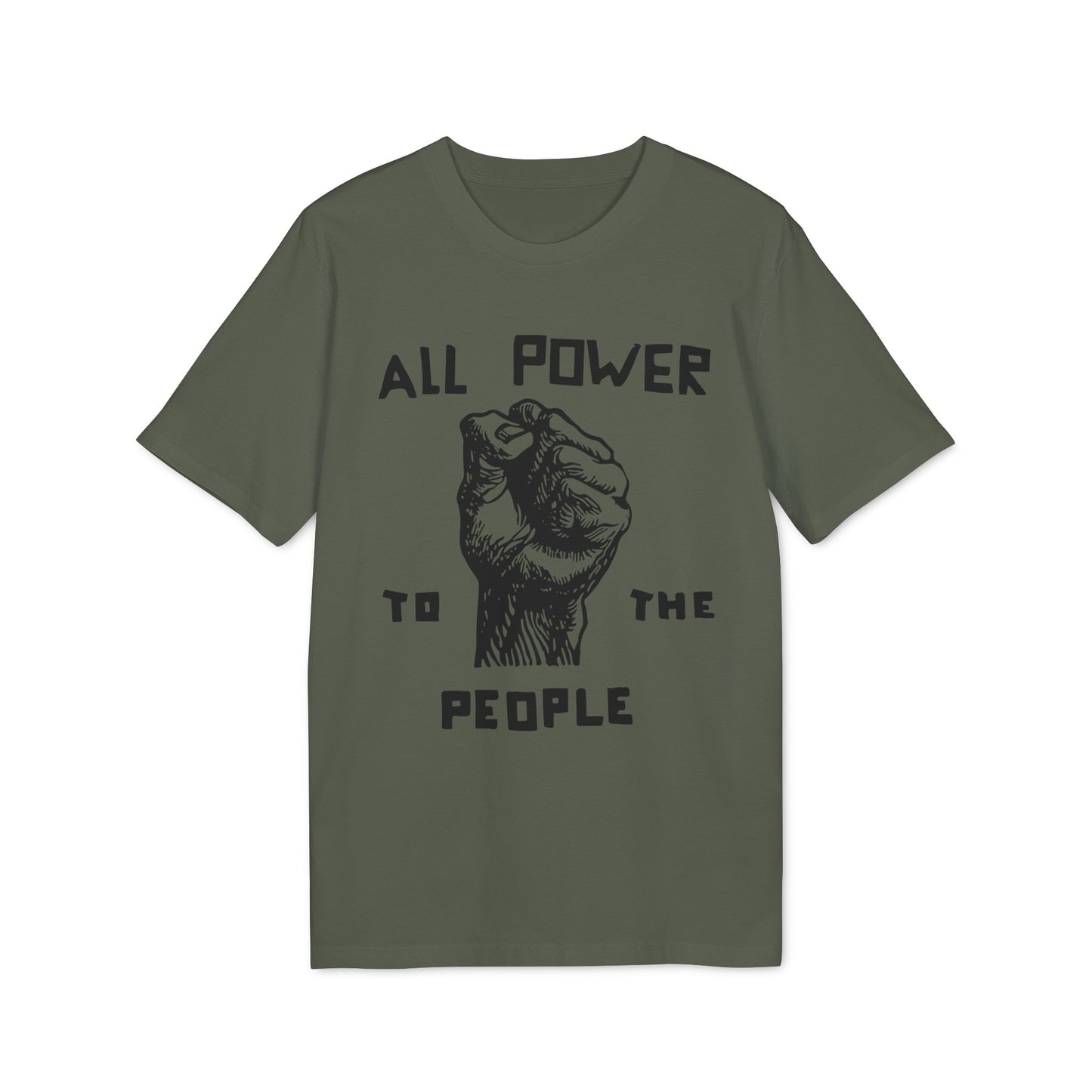 All Power To The People T Shirt (Coton Bio Premium)