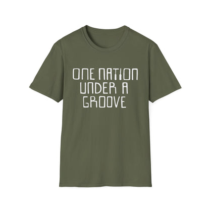 One Nation Under A Groove T Shirt - Léger