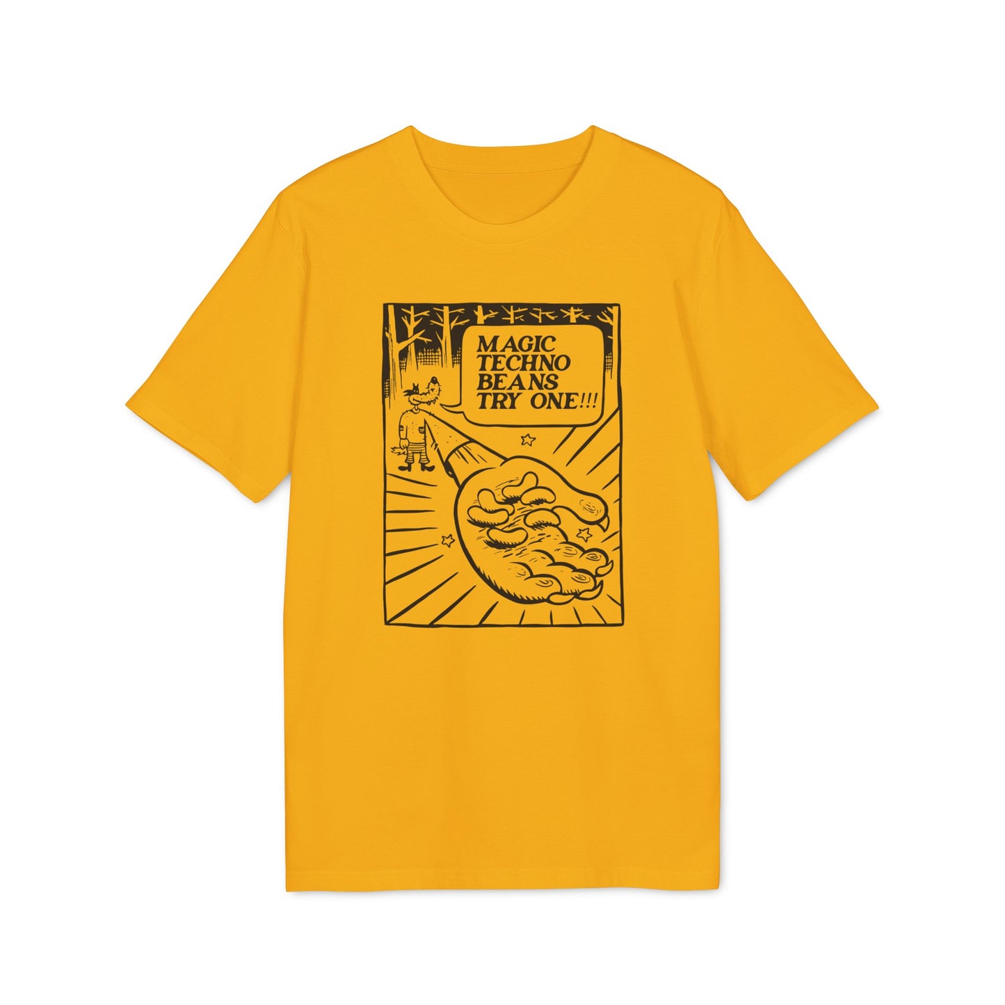 Magic Techno Beans T Shirt (Coton Bio Premium)