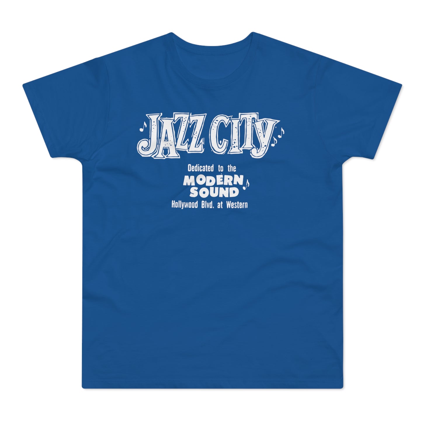 Jazz City T Shirt (Poids Standard) LA Jazz Club