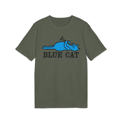 Blue Cat Records T Shirt (Coton Bio Premium)