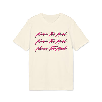 Never Too Much Luther Vandross T Shirt (Coton Bio Premium)