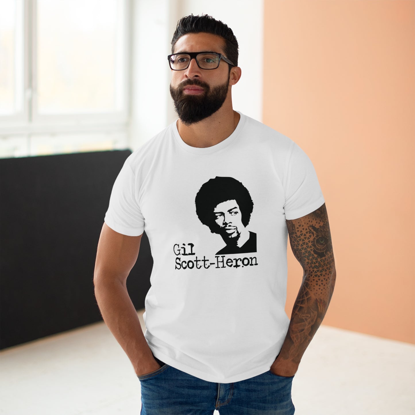 Gil Scott Heron T Shirt (Poids Standard)