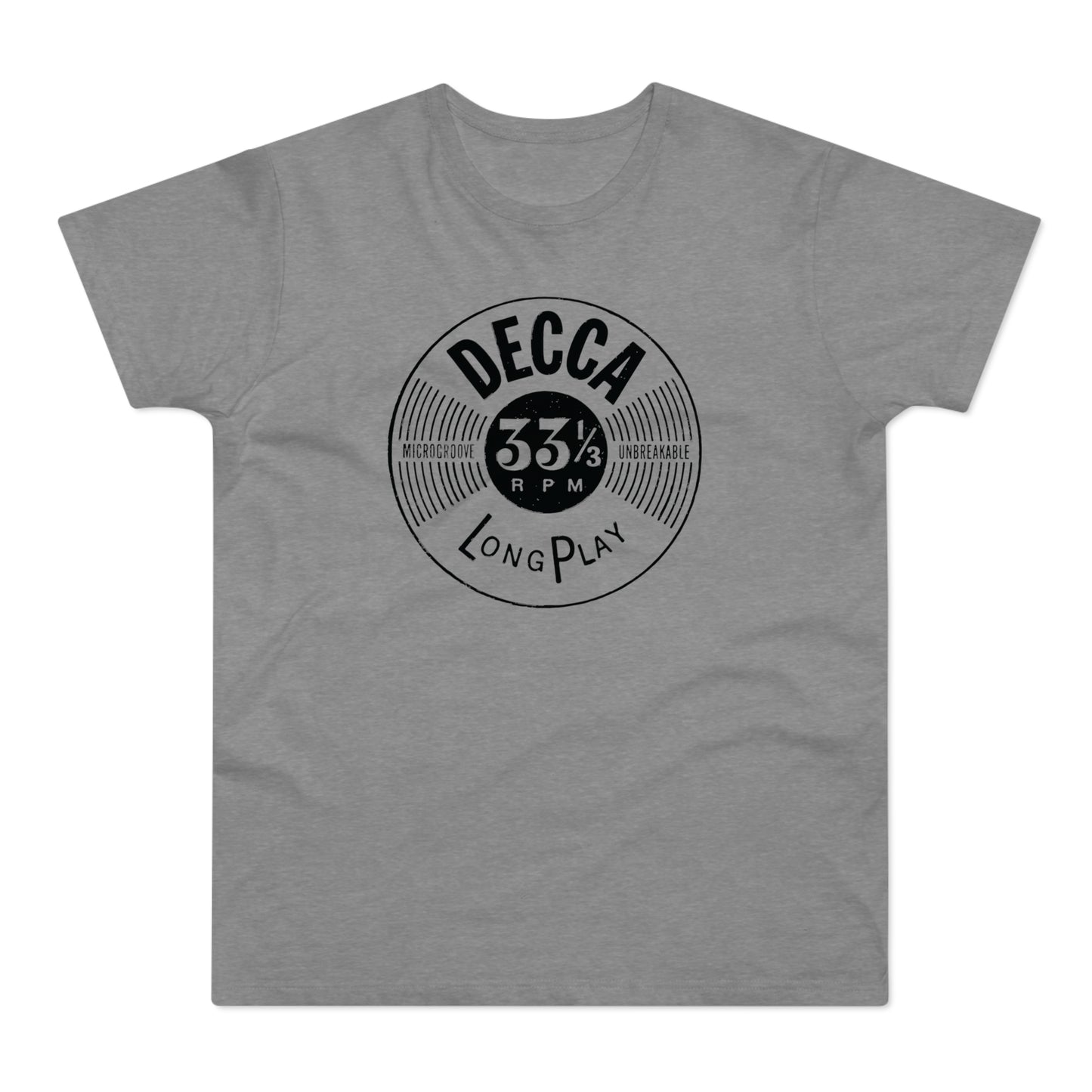 Decca Records Long Play T Shirt (Poids Standard)