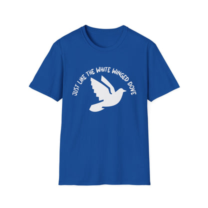 White Winged Dove Stevie Nicks T Shirt (XL) - DEADSTOCK - NUR NOCH 1 STÜCK - 50 % RABATT