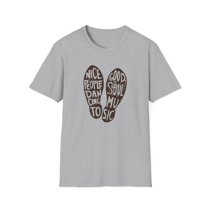 Nice People Dancing To Soul Music T Shirt - Léger