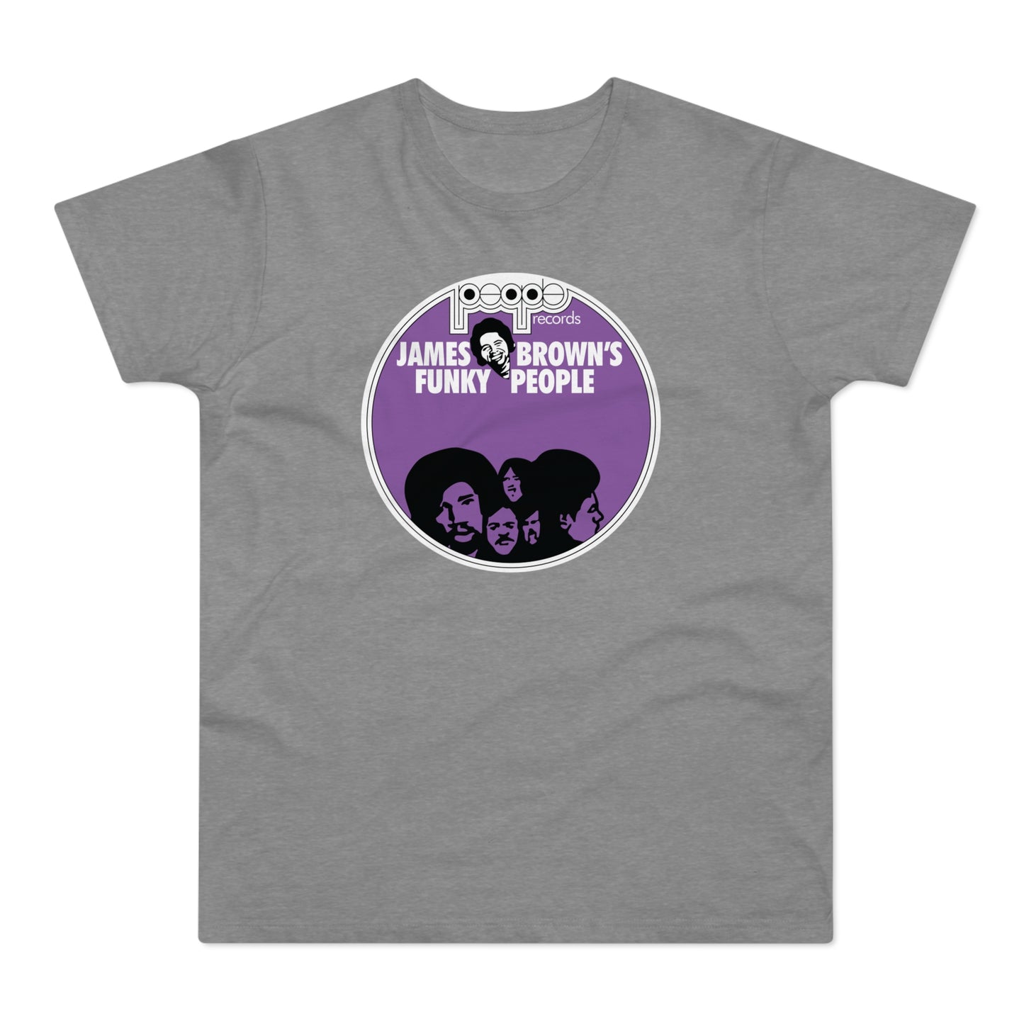 James Brown Funky People T Shirt (Poids Standard)
