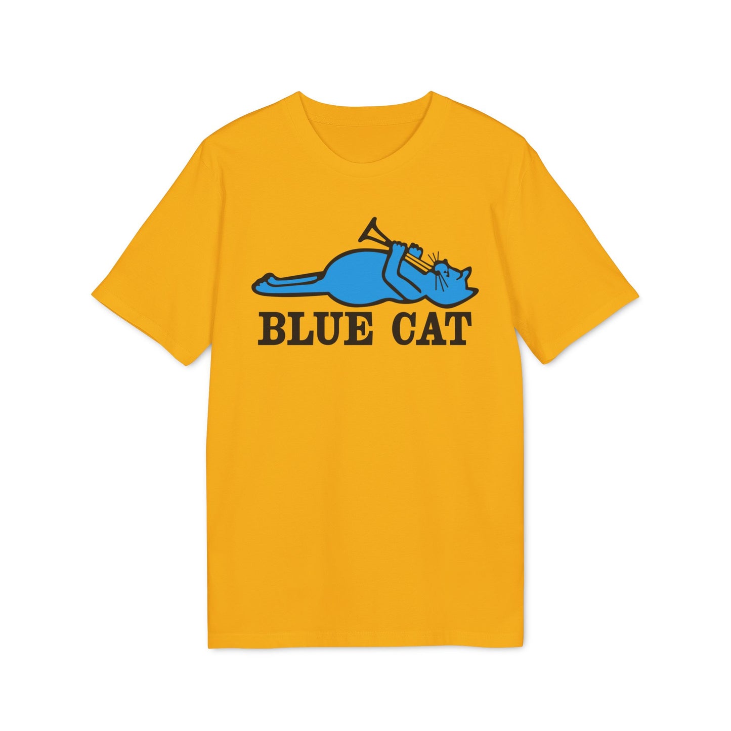 Blue Cat Records T Shirt (Coton Bio Premium)