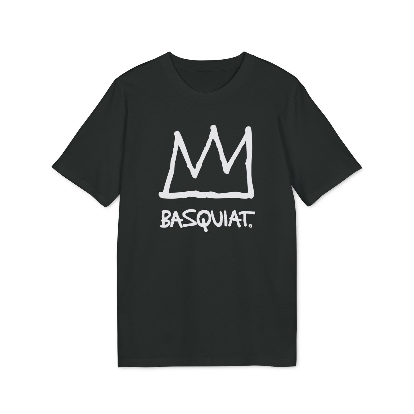 Jean Michel Basquiat Crown Logo T Shirt (Coton Bio Premium)
