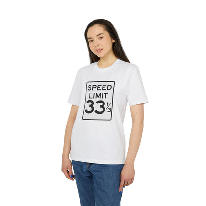 Speed Limit 33 RPM T Shirt (Coton Bio Premium)