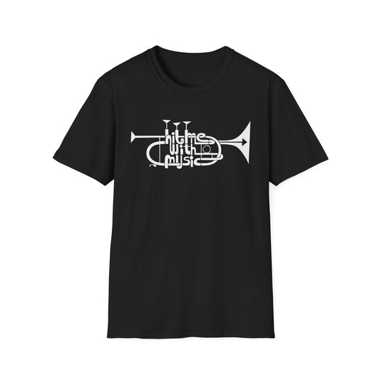 Hit Me With Music T Shirt - Léger