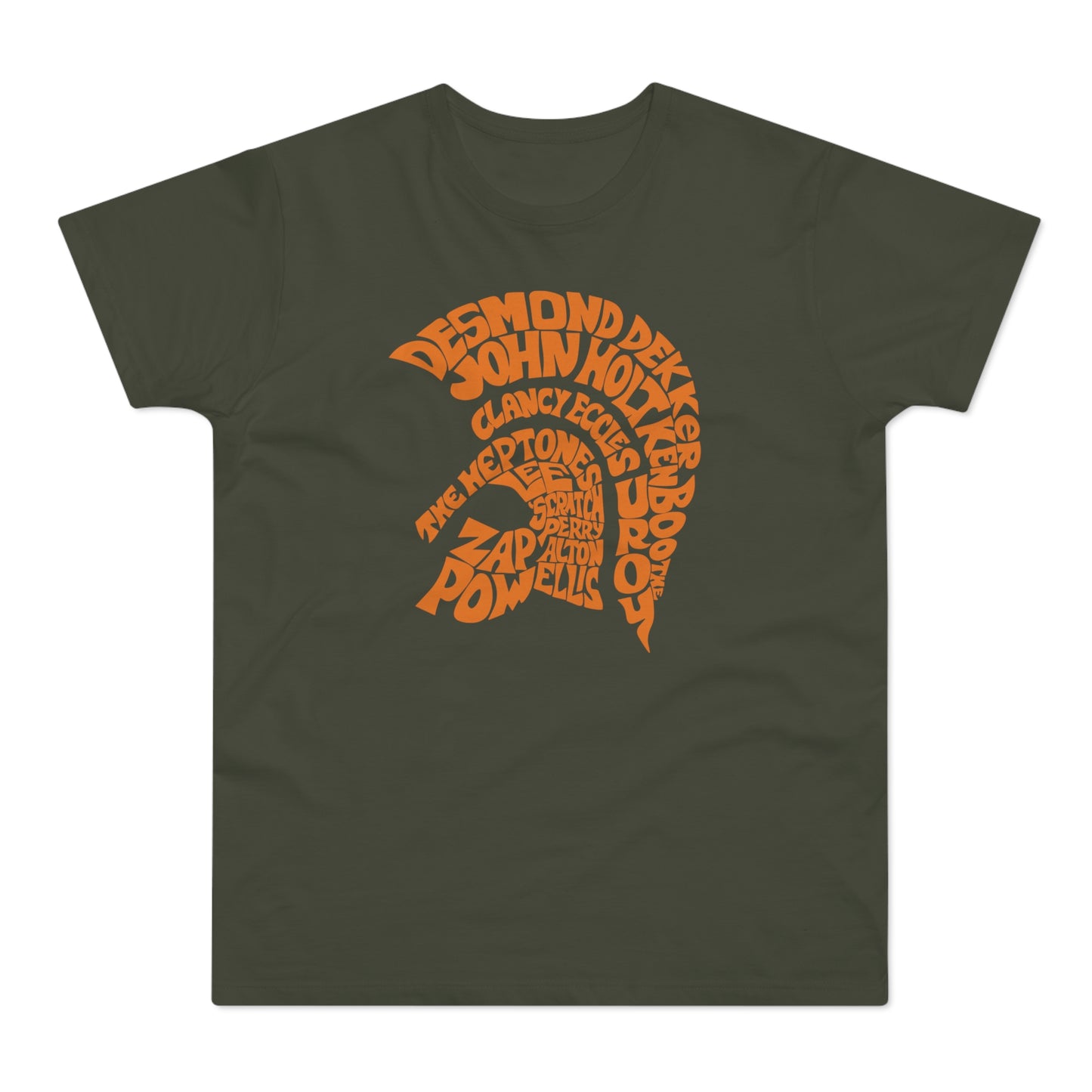 Crown Artists Trojan Records T Shirt (Poids Standard)
