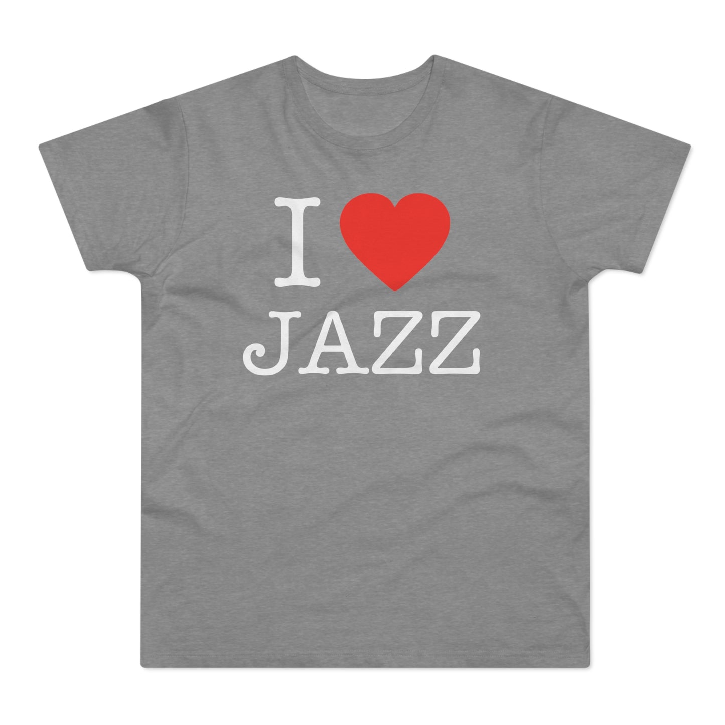 I Love Jazz T Shirt (Poids Standard)