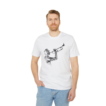 Trumpet Guy T Shirt (Coton Bio Premium)
