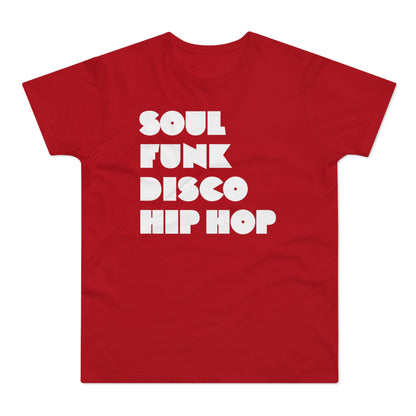 Soul Funk Disco Hip Hop T Shirt (Poids Standard)