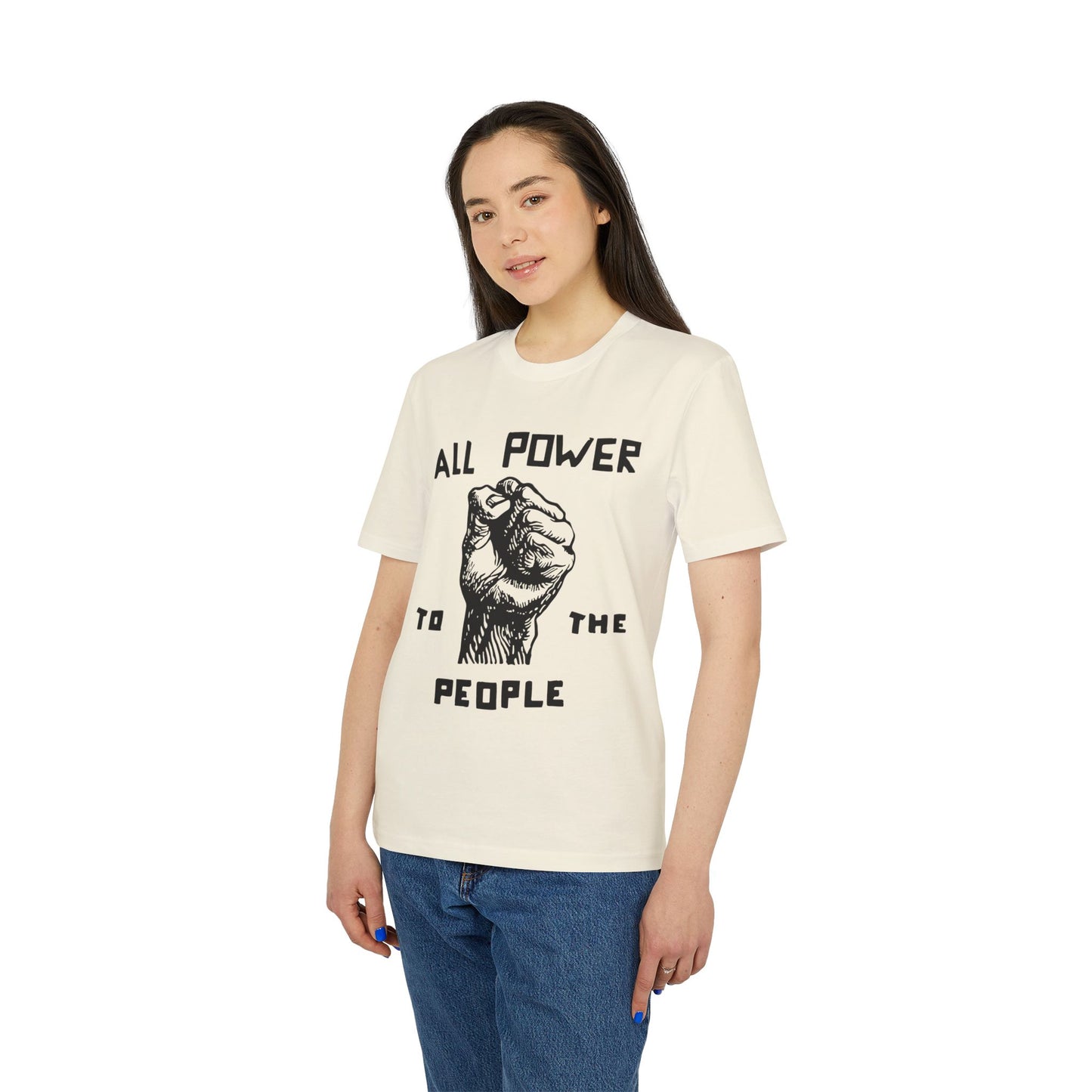 All Power To The People T Shirt (Coton Bio Premium)
