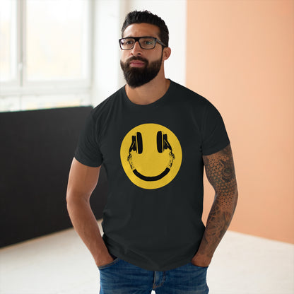 Smiley Acid House T Shirt (Poids Standard)
