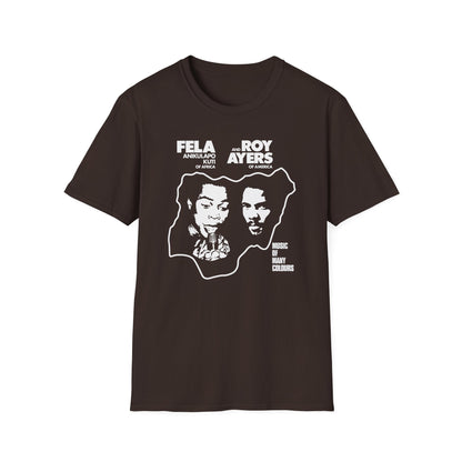 Fela Kuti Roy Ayers T Shirt - Léger
