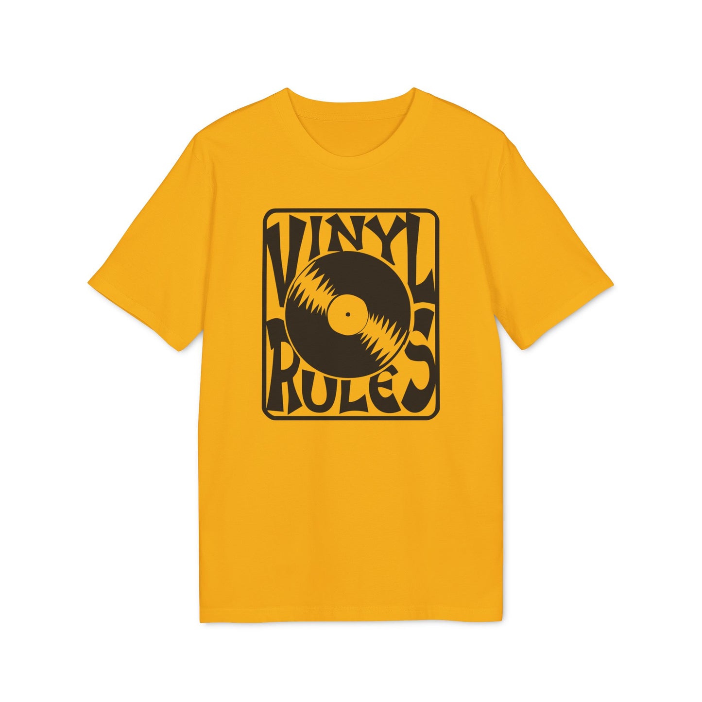 Vinyl Rules T Shirt (Coton Bio Premium)