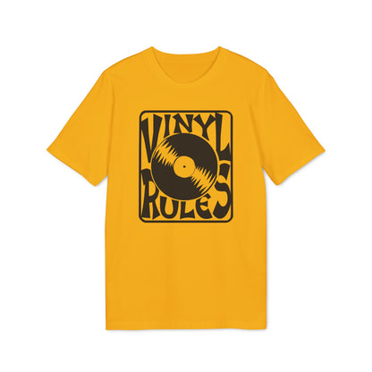 Vinyl Rules T Shirt (Coton Bio Premium)