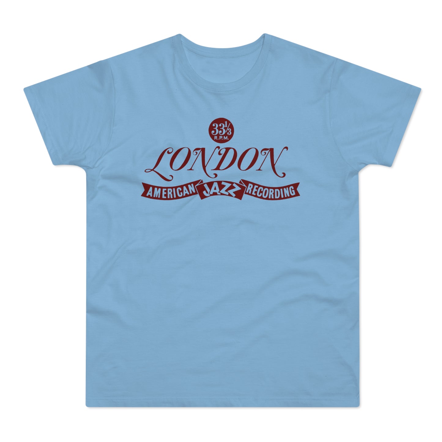 London American Jazz Records T Shirt (Poids Standard)