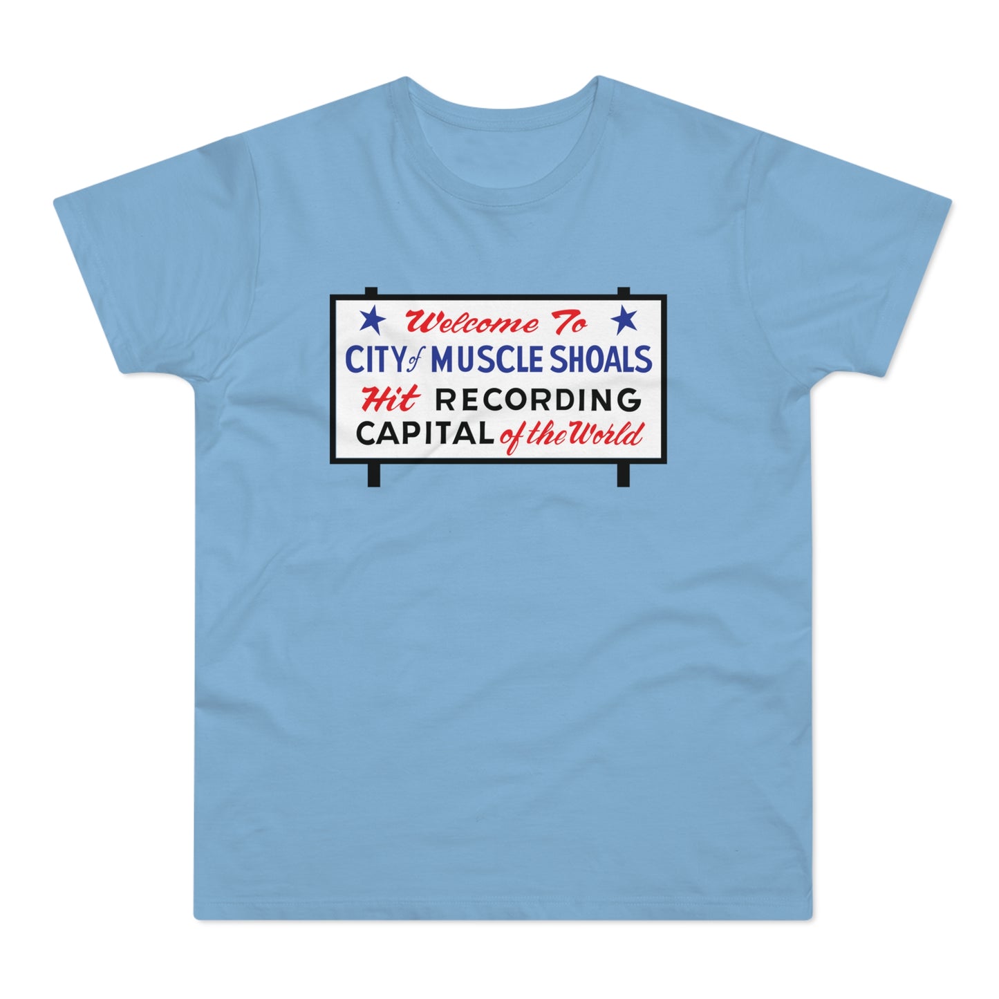 Welcome To Muscle Shoals T Shirt (Poids Standard)