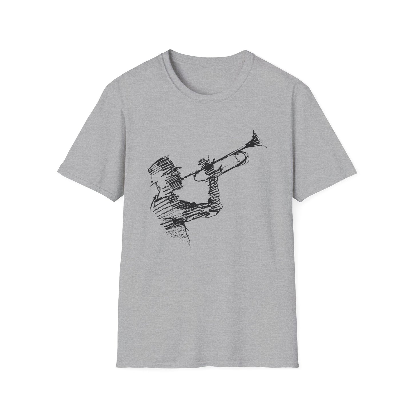 Jazz Trumpet Guy T Shirt (XL) | DEADSTOCK | DERNIÈRE PIÈCE | -50 %