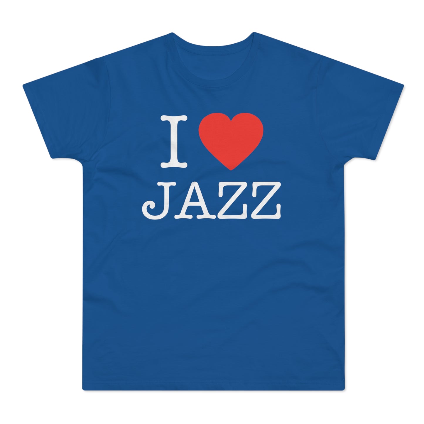I Love Jazz T Shirt (Poids Standard)