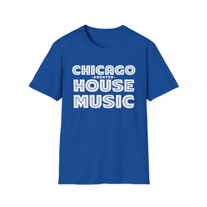 Chicago Created House Music T Shirt - Léger