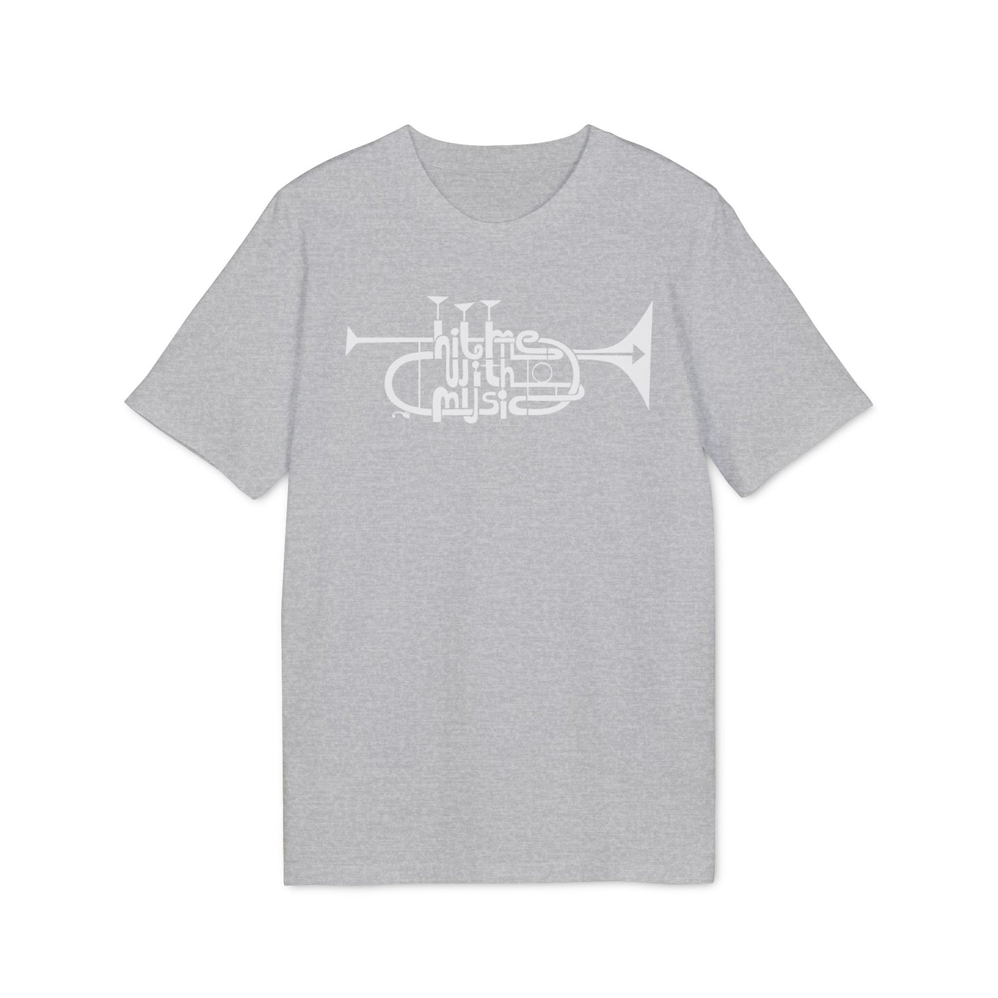 Hit Me With Music T Shirt (Coton Bio Premium)