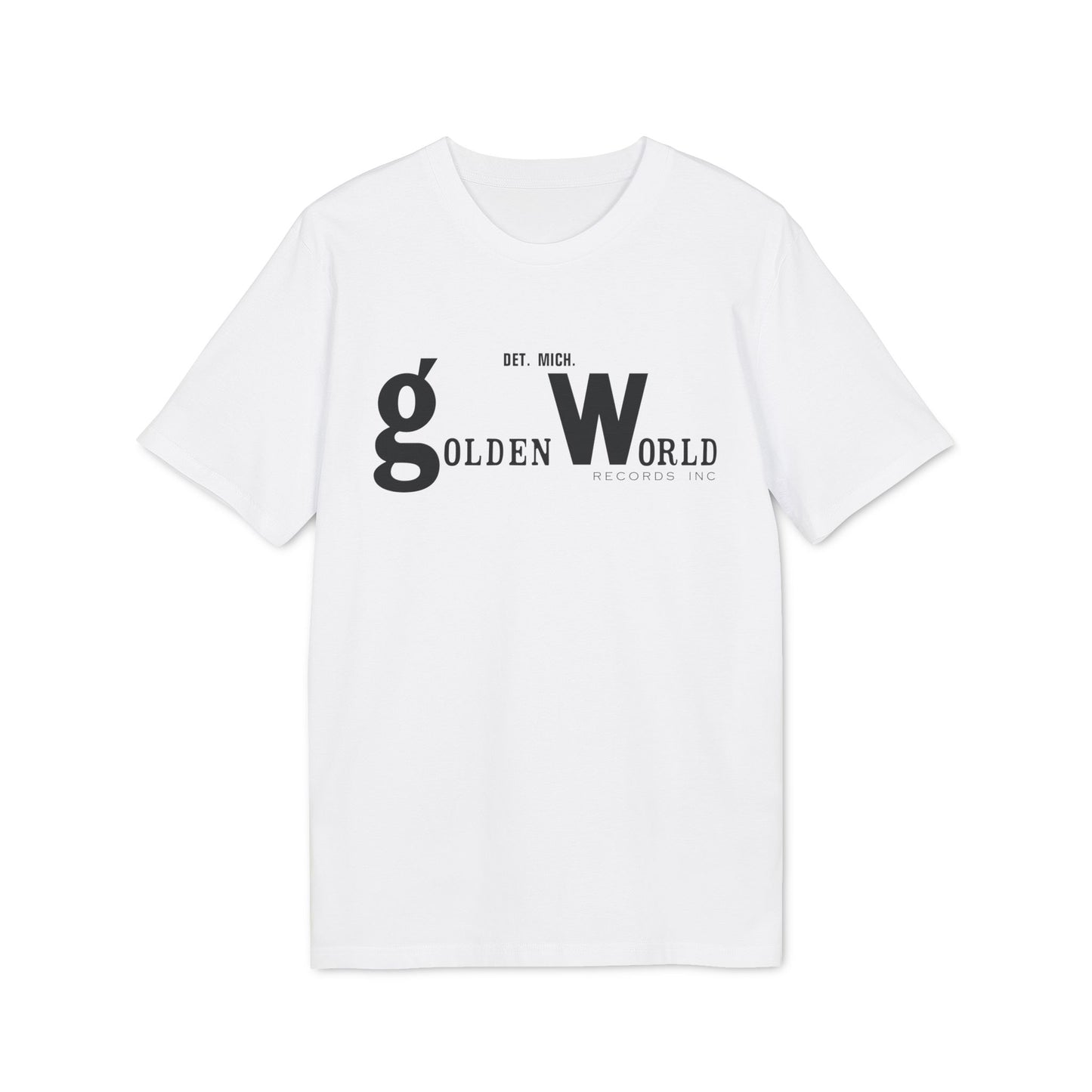 Golden World Records T Shirt (Coton Bio Premium)