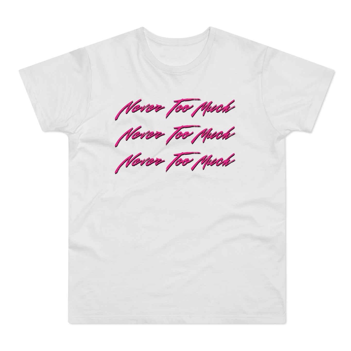 Never Too Much Luther Vandross T Shirt (Poids Standard)