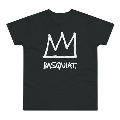 Jean Michel Basquiat Crown Logo T Shirt (Poids Standard)