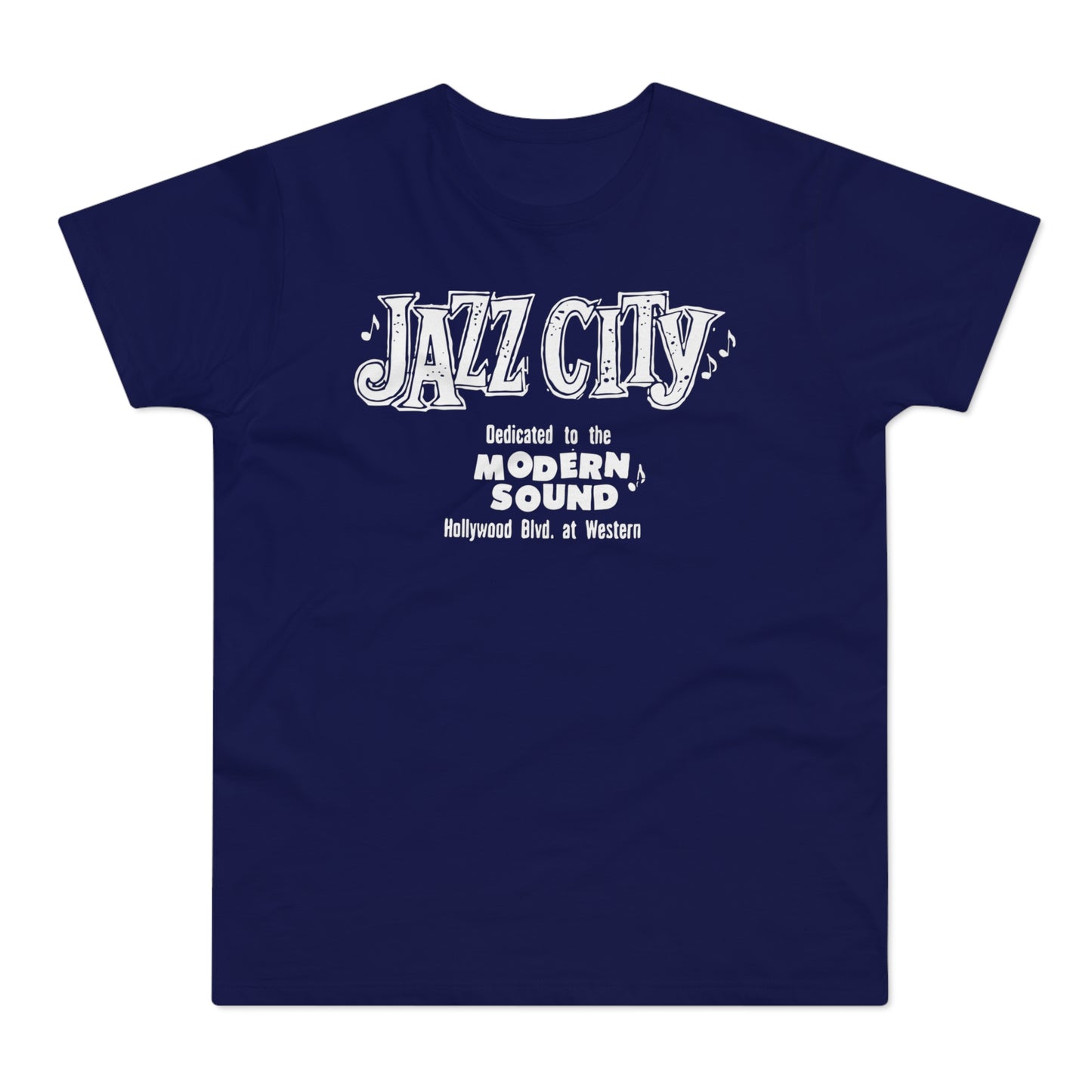 Jazz City T Shirt (Poids Standard) LA Jazz Club